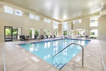 Indoor saltwater pool & spa